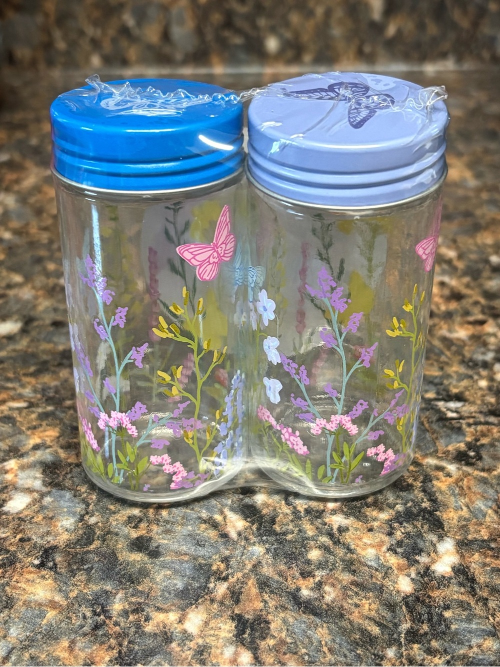 Dolly Parton Shaker Set-Blue/Purple